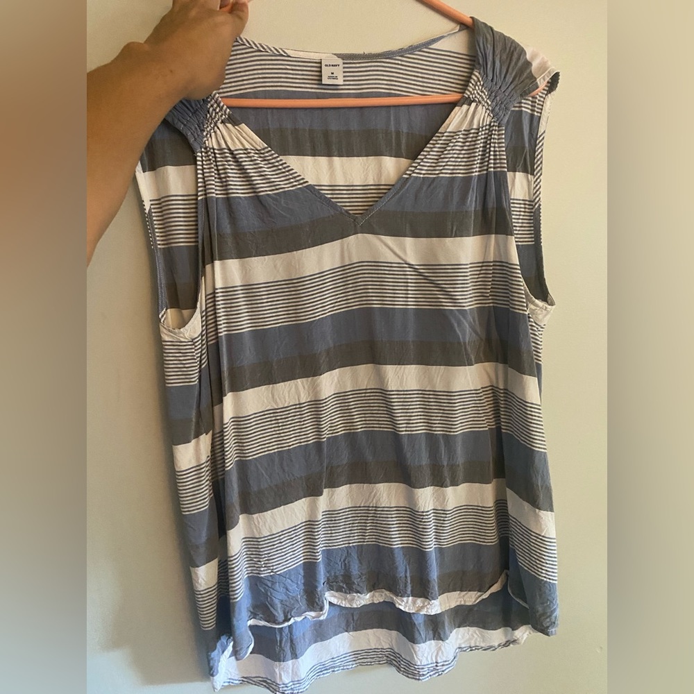 Old navy top stripped